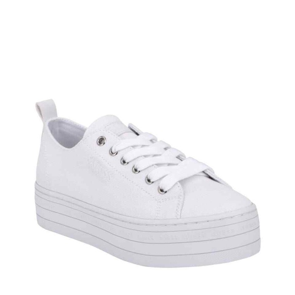 New GUESS Bring Logo Platform Sneakers - Picture 1 of 7